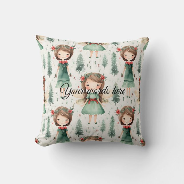 Creëer je eigen kerstliedjes kussen (Voorkant)