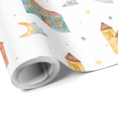 Creëer Je eigen kleur keuze Stad van de Engelen Cadeaupapier (Rol Hoek)