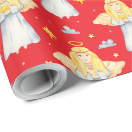 Creëer Je eigen kleurkeuze Harten & Sterren Engele Cadeaupapier