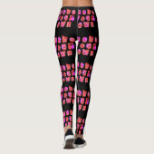 Creëer Je eigen kleurrijke  Leggings (Achterkant)