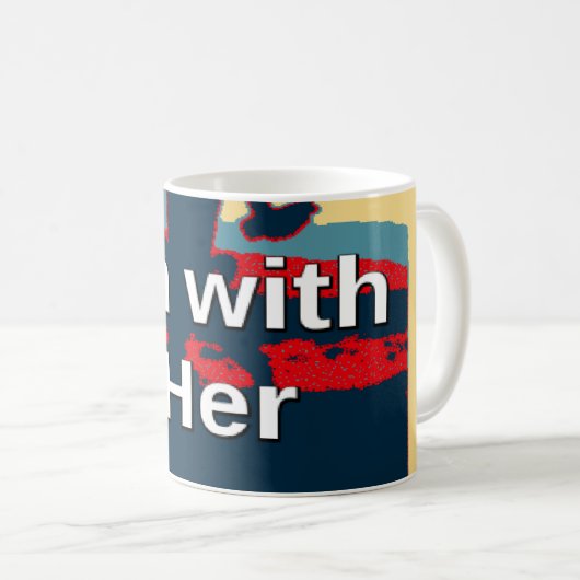 Creëer je eigen kleurrijke verandering die ik met  koffiemok (Voorkant rechts)