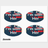 Creëer je eigen kleurrijke verandering die ik met  ovale sticker (Vel)