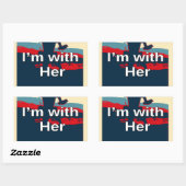 Creëer je eigen kleurrijke verandering die ik met rechthoekige sticker (Vel)