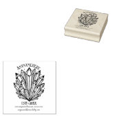Creëer Je Eigen Kristalpunt Cluster Rubberstempel (Gestempeld)