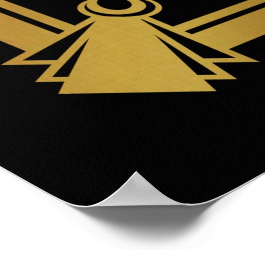 Creëer je eigen kunstdecosterbord poster (Hoek)