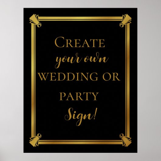 Creëer je eigen kunstdecosterbord poster (Voorkant)