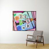 CREËER JE EIGEN KWANTUMS! Zielentherapie. Wandkleed (In Situ (horizontaal))