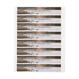 creëer je eigen labels omdraaien adreslabel wikkel