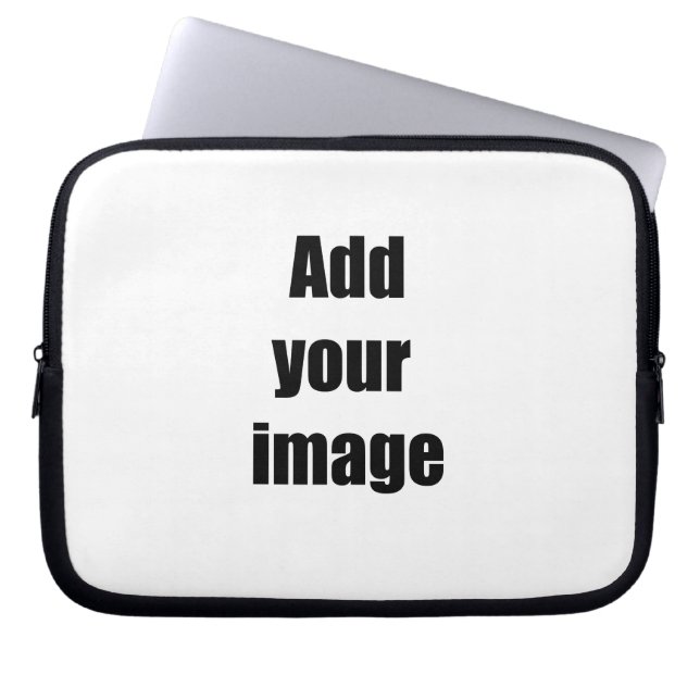 Creëer je eigen laptopverlof laptop sleeve (Voorkant)