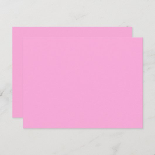 Creëer Je eigen licht magenta simpel Briefkaart (Voorkant / Achterkant)