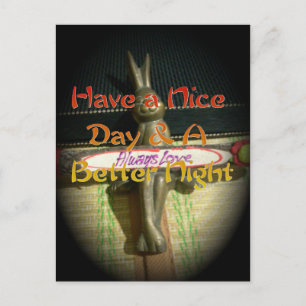 Creëer je eigen liefde Hakuna Matata heeft een moo Briefkaart