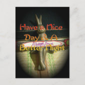 Creëer je eigen liefde Hakuna Matata heeft een moo Briefkaart (Voorkant)