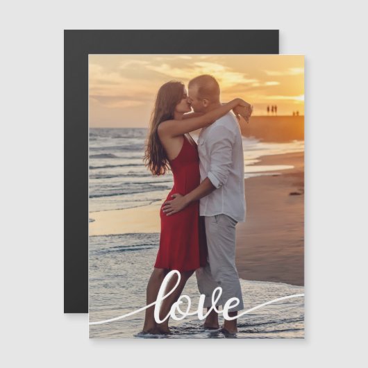 Creëer Je eigen liefde romantische paar magnetisch (Voorkant / Achterkant)