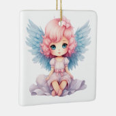 Creëer je eigen lieve kerstengel keramisch ornament (Rechts)