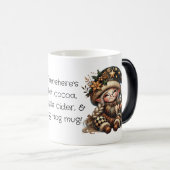 Creëer je eigen lieve magische kerstgnoom mok (Voorkant rechts)