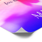 Creëer je eigen lieveheersbeestje op Dogwood Rainb Poster (Hoek)