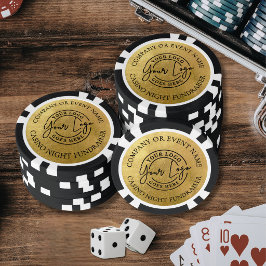 Creëer Je Eigen Logo Goud Poker Chips