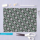 Creëer je eigen logo groen businessmodel tissuepapier (Craft)