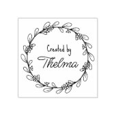 Creëer je eigen Logo Rubberstempel (Afrduk)