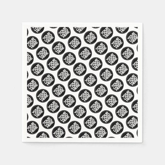 Creëer je eigen logo servet (Voorkant)