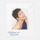 Creëer je eigen, luie deken! Perfect geschenk! Fleece Deken (Voorkant)