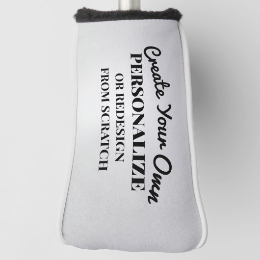 Creëer je eigen — Maak een eigen keuze Golfheadcover (Draai 90)