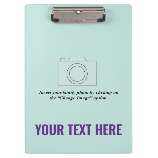 Creëer Je eigen maanlicht Jade Pastel Klembord (Voorkant)