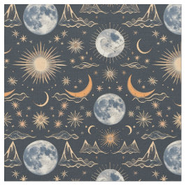 Creëer Je eigen Maanwolkenkrabbers Celestial Stof
