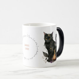 Creëer Je eigen Magic Black Cat Magische Mok