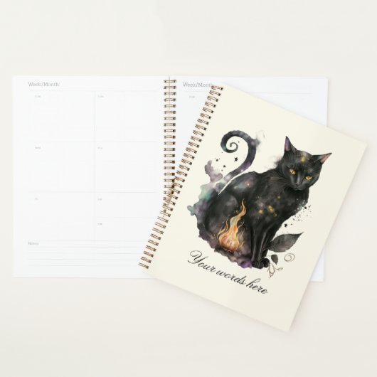 Creëer Je eigen Magic Black Cat Planner (Display)