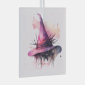 Creëer Je eigen Magic Witch Pet Glas Ornament (Voorkant Rechts)