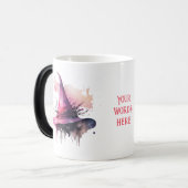 Creëer Je eigen Magic Witch Pet Magische Mok (Voorkant links)