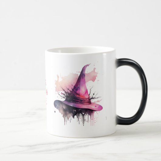 Creëer Je eigen Magic Witch Pet Magische Mok (Rechts)