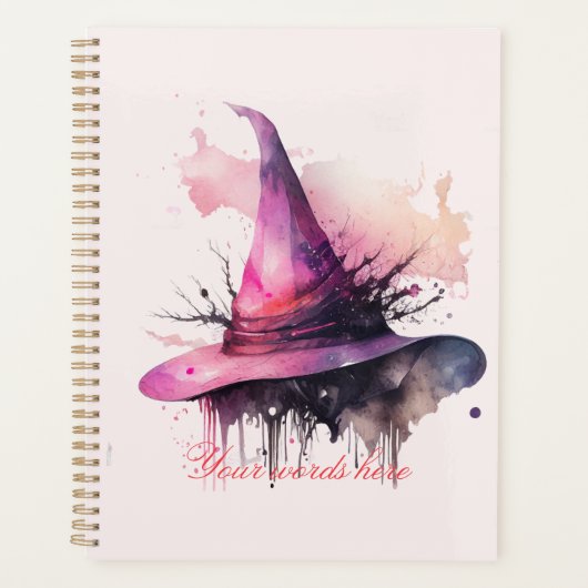 Creëer Je eigen Magic Witch Pet Planner (Voorkant)