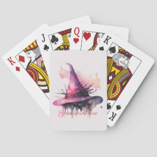 Creëer Je eigen Magic Witch Pet Pokerkaarten