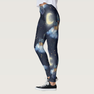 Creëer Je Eigen Magisch Halvemaan Kasteel Leggings