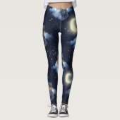Creëer Je Eigen Magisch Halvemaan Kasteel Leggings (Voorkant)