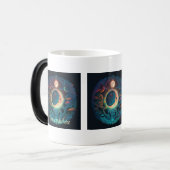 Creëer Je eigen magische blauwe maan Mok (Voorkant links)