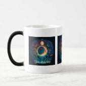 Creëer Je eigen magische blauwe maan Mok (Links)