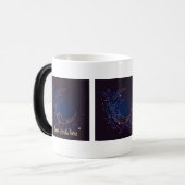 Creëer Je eigen magische blauwe maan Mok (Voorkant links)