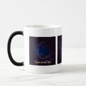 Creëer Je eigen magische blauwe maan Mok (Links)