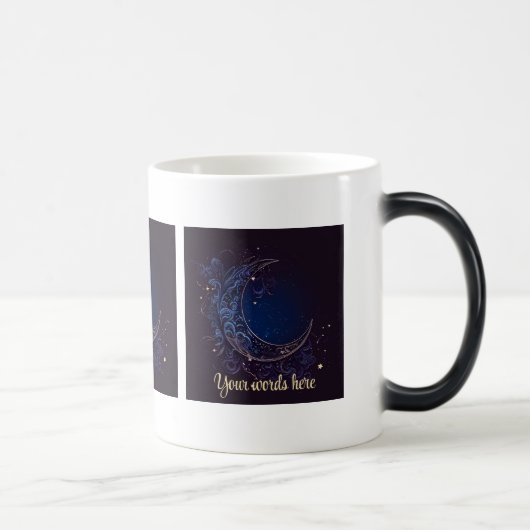 Creëer Je eigen magische blauwe maan Mok (Rechts)