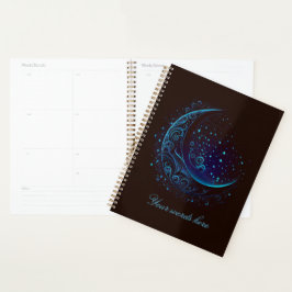 Creëer Je eigen magische filigraan Blauwe Maan Planner