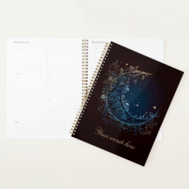 Creëer je eigen magische filigraan maan planner