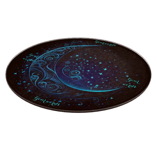 Creëer Je eigen magische Fligree Blue Moon Altar Snijplank (Hoek)