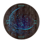 Creëer Je eigen magische Fligree Blue Moon Altar Snijplank (Voorkant)