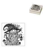 Creëer Je Eigen Magische Kabouter Haagtovenaar Rubberstempel (Gestempeld)