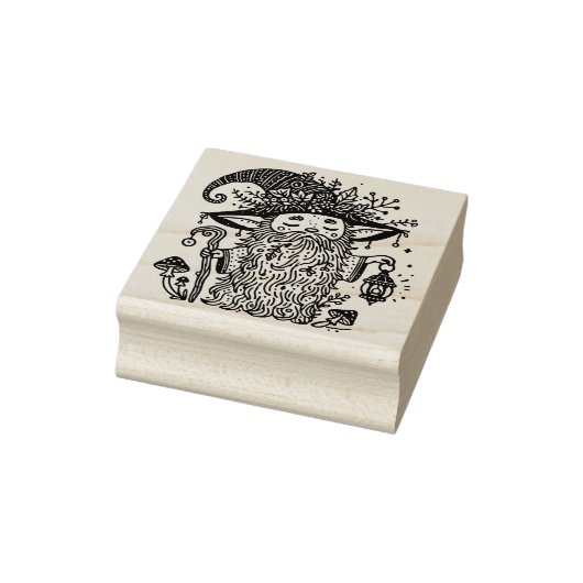 Creëer Je Eigen Magische Kabouter Haagtovenaar Rubberstempel (Stempel)