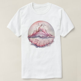 Creëer Je Eigen Magische Kasteel & Bergen T-shirt
