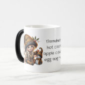 Creëer Je eigen magische kerstgnoom Snowman Mok (Voorkant links)